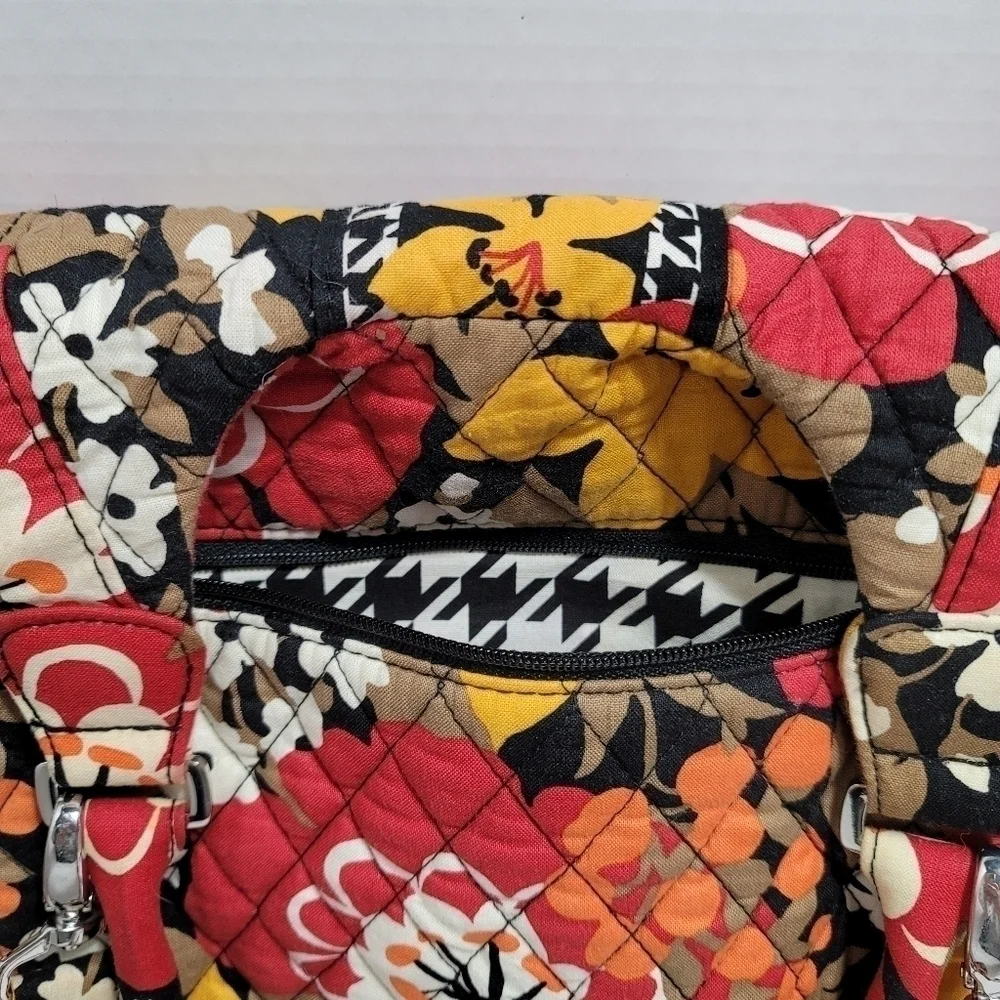 Vera Bradley Bittersweet Convertible Backpack Tote Bag Retired Print